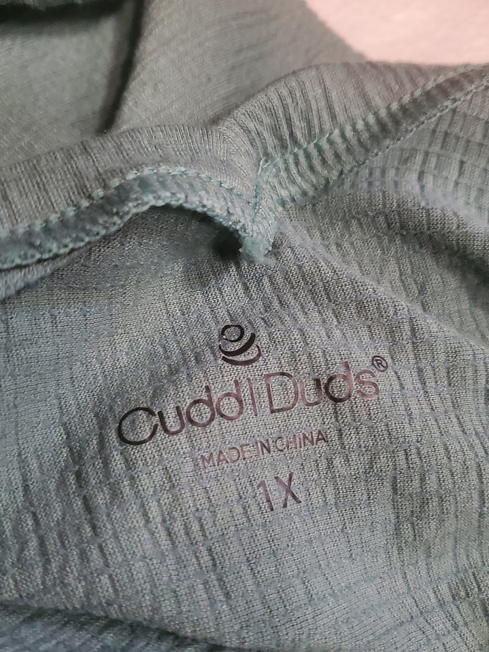 Cuddl Duds Sage Short-Sleeve Tie-Waist Jumpsuit - Picture 4 of 7
